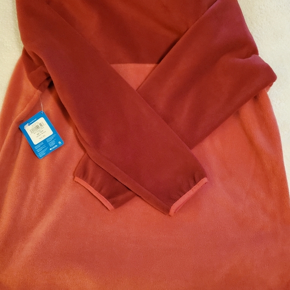 Columbia Women's 2Xl Pullover Fleece. Rust colored. NWT - Picture 5 of 9